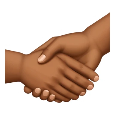 Saludo de manos sticker