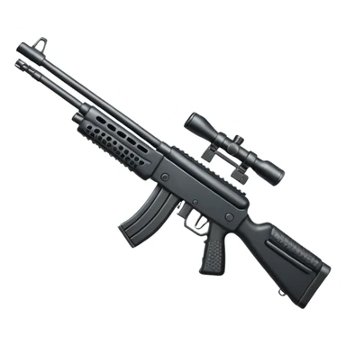Rifle Gun sticker
