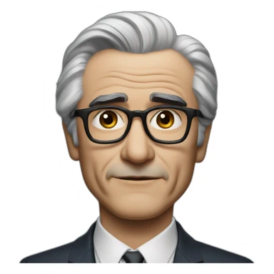 Martin Scorsese without smile sticker
