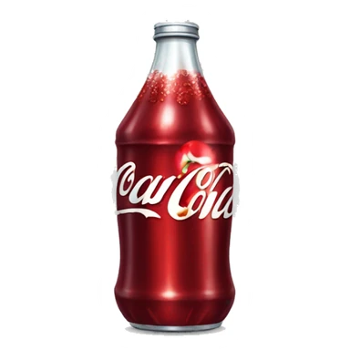 a can of cherry coke sticker