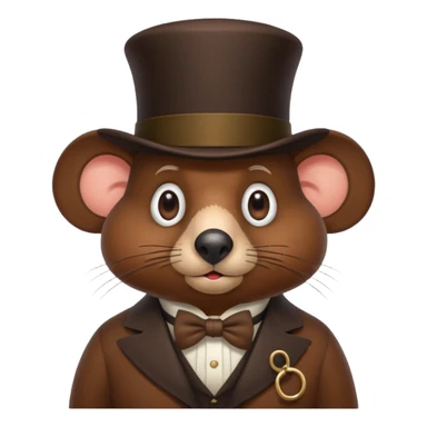 mole with accessory sticker