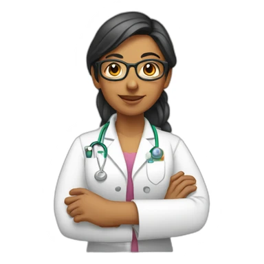 Lesbian Indian pharmacist sticker