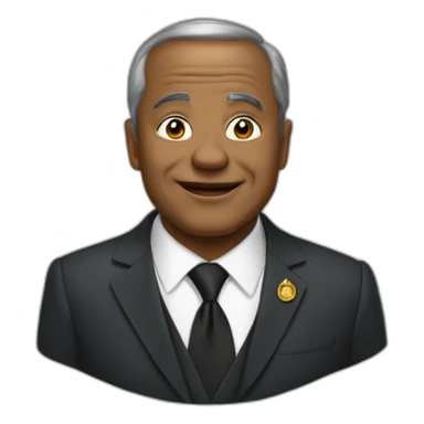 Le président algérien sticker