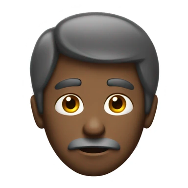 A man who does not know what to do sticker