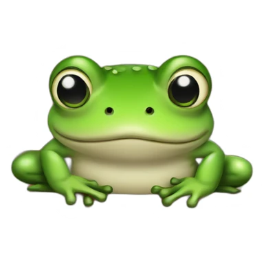 Messenger frog sticker
