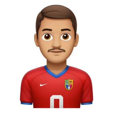 Casillas football player sticker