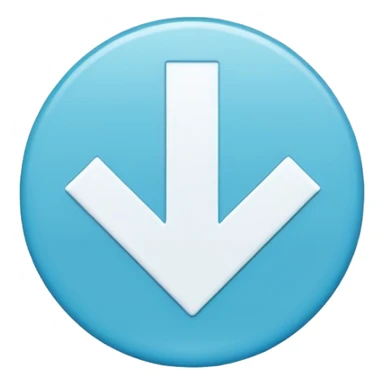 A small solid cyan-blue circle with a centered bright white check mark, clean and minimal, symbolizing trust and distinction. sticker