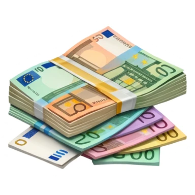 banconote euro sticker