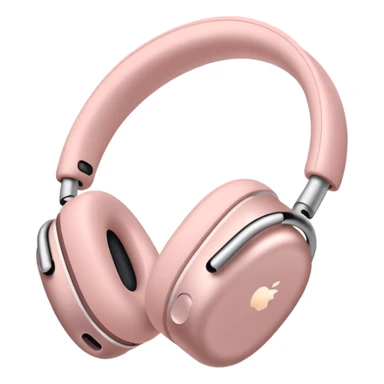 Airpods max light pink  sticker