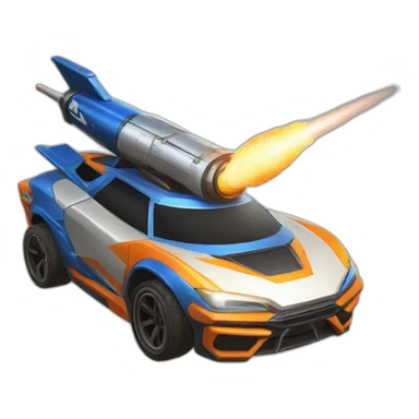 fenec car rocket league game sticker