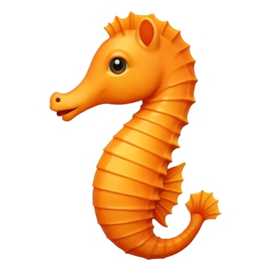 Create a seahorse emoji sticker