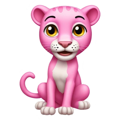 Pink panther  sticker