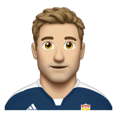 Antoine Dupont rugby sticker