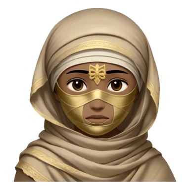 Regal and timeless, fully wrapped in meticulously aged bandages, even its face veiled in layers of ancient cloth with only faint glimpses of deep, solemn eyes peering through, adorned with faded gold accents, exuding an air of forgotten majesty and solemn duty, highly detailed, softly glowing, evoking the dignified mystery of an eternal guardian watching over lost secrets! sticker