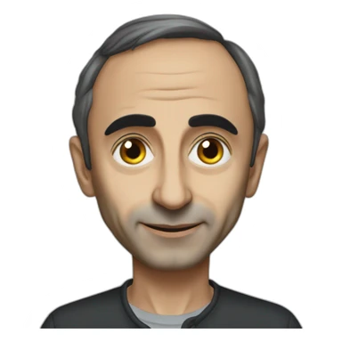 Éric Zemmour  à une africaine sticker