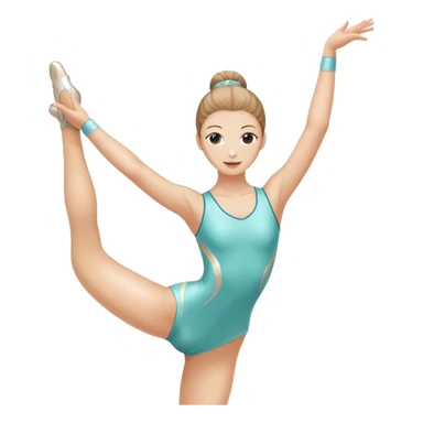 Rhythmic gymnastics sticker