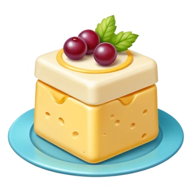 Baltic Curd dessert Karums wrapping sticker