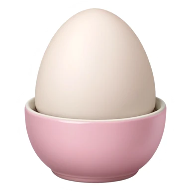 babypink le creuset egg holder sticker