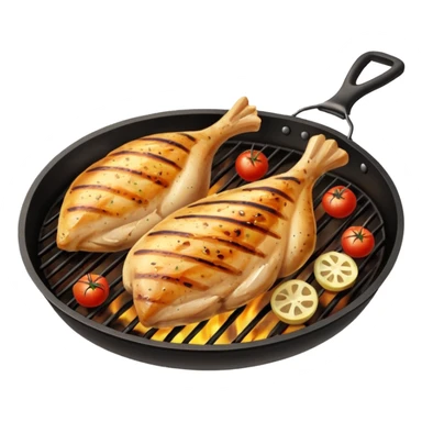 one Grilled Chicken breast sticker