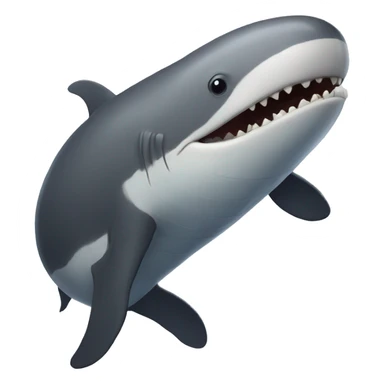 Ballena con piernas humanas sticker