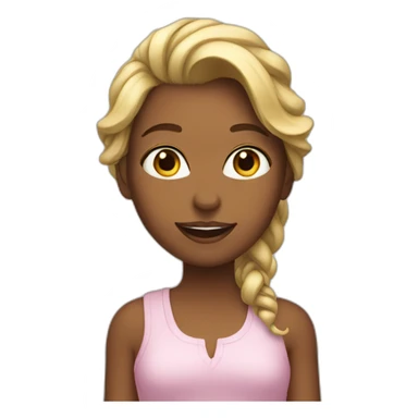 girl in reg singer sticker