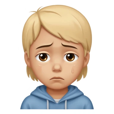 child with Shame - painful feeling from consciousness of guilt or dishonor sticker