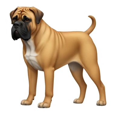 Bullmastiff Dog Breed Full Body sticker