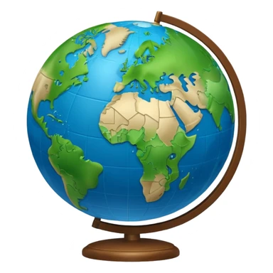 world globe emoji sticker