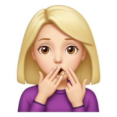 shhh wow girl sticker