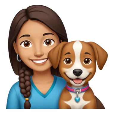 Prideful Guatemalan with a dog sticker