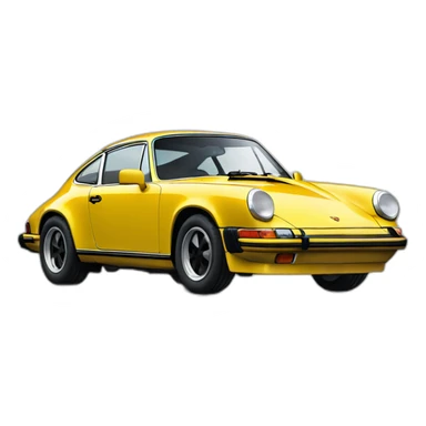 Porsche 911 1976 sticker