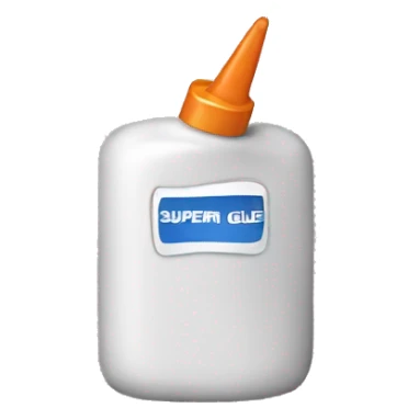super glue sticker