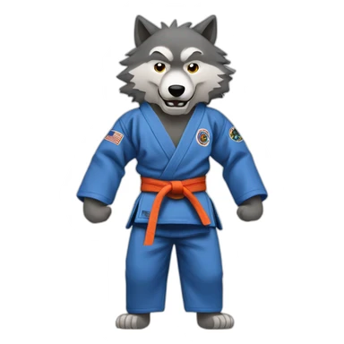 Wolf Jiu-Jitsu  sticker