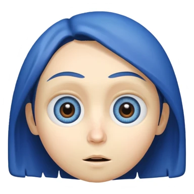 Coraline eyes sticker