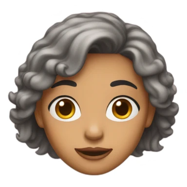 Femme qui boude sticker