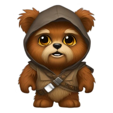 Ewok sticker