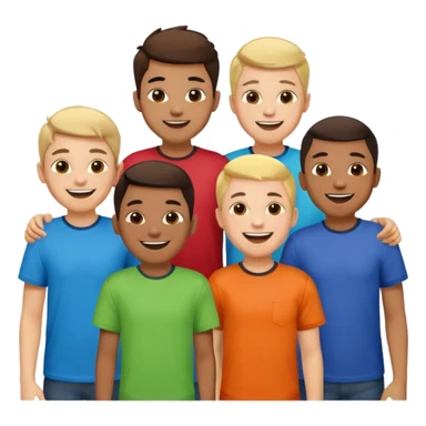 boys series  sticker