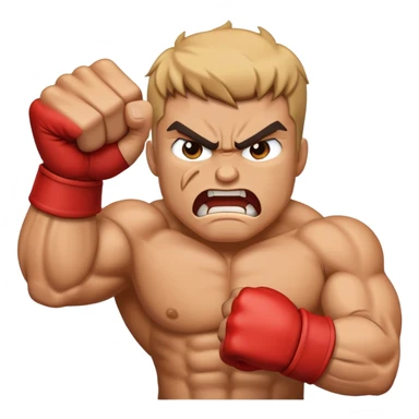 angry fist sticker