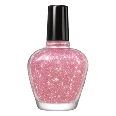 Fairy light pink perfume glitter sticker
