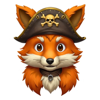 Foxy (from FNaF) animatronic  sticker
