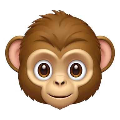 artist monkey sticker