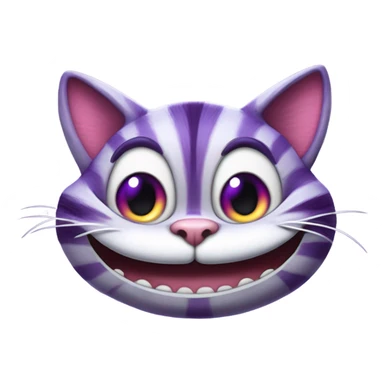 the cheshire cat sticker