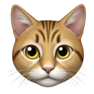 Uyanan yavru kedi sticker