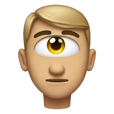 Eye twitch emoji sticker