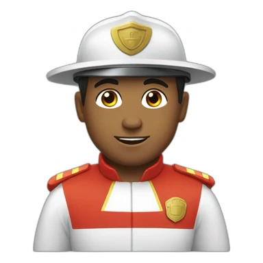 sapeur pompier français sticker