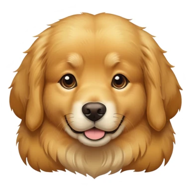 Golden retriever dog sticker