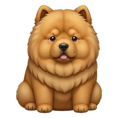 Dog chow chow sticker