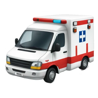 British ambulance sticker