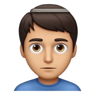 Male peeking through the blinds you can see his eyes sticker