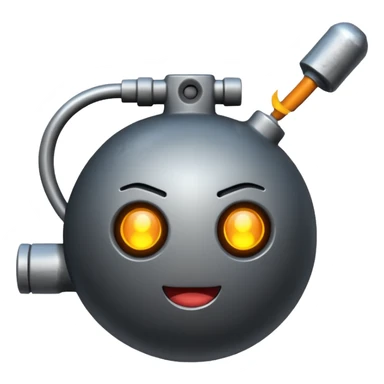 Crie um emoji de uma bomba c4  sticker